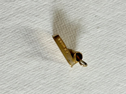 Vintage 9ct gold ,sardine, fish charm
