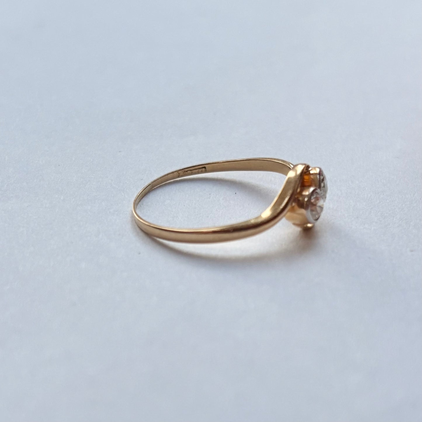 Mid 20th century diamond ‘Toi et Moi’ ring