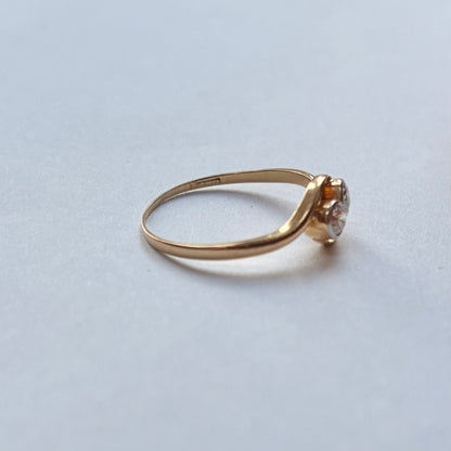 Mid 20th century diamond ‘Toi et Moi’ ring